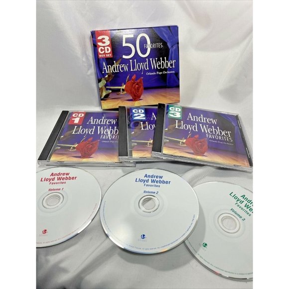 50 favorite 3 CD Set Orlando Pop Orchestra Andrew Lloyd Webber - Picture 1 of 11